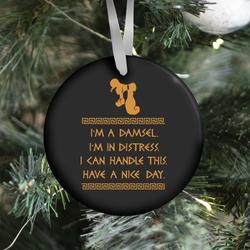 Movie Music I Can Handle This Ornament Perfect And Unique Gifts For Family On Christmas Holiday