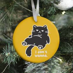 Movie Music I Don't Wanna Ornament Perfect And Unique Gifts For Family On Christmas Holiday