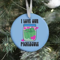 Movie Music I Love Our Picklecule Ornament Perfect And Unique Gifts For Family On Christmas Holiday