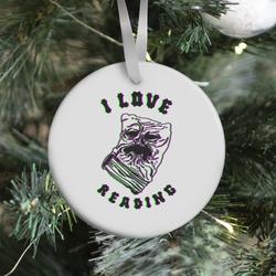I Love Reading (The Necronomicon) Ornament Perfect And Unique Gifts For Family On Christmas