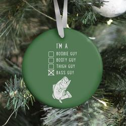 Movie Music I'm a Bass Guy Ornament Perfect And Unique Gifts For Family On Christmas Holiday