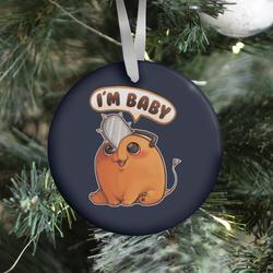 Movie Music I'm Baby Pochita Ornament Perfect And Unique Gifts For Family On Christmas Holiday