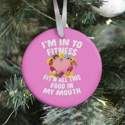 I'm into Fitness (Kirby) Ornament Perfect And Unique Gifts For Family On Christmas Holiday