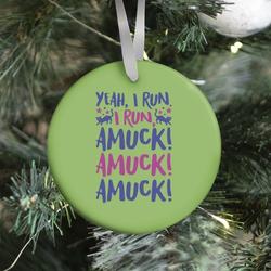 Movie Music I Run Amuck Parody Ornament Perfect And Unique Gifts For Family On Christmas Holiday