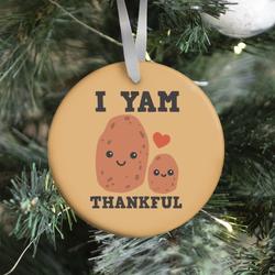 Movie Music I Yam Thankful Ornament Perfect And Unique Gifts For Family On Christmas Holiday