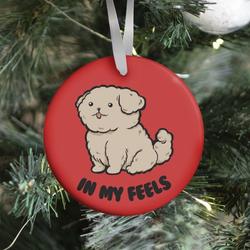 Movie Music In My Feels (red) Ornament Perfect And Unique Gifts For Family On Christmas Holiday