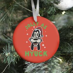 Jolly As Hyuck Goofy Parody Ornament Perfect And Unique Gifts For Family On Christmas Holiday