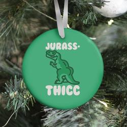 Movie Music Jurassthicc Parody Ornament Perfect And Unique Gifts For Family On Christmas Holiday