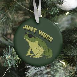 Movie Music Just Vibes Frog Ornament Perfect And Unique Gifts For Family On Christmas Holiday