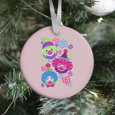 Movie Music Kawaii Clowns Ornament Perfect And Unique Gifts For Family On Christmas Holiday