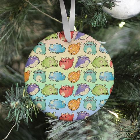 Movie Music Kawaii Dragons Pattern Ornament Perfect And Unique Gifts For Family On Christmas Holiday