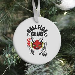 Movie Music Kawaii Hellfire Club Ornament Perfect And Unique Gifts For Family On Christmas Holiday
