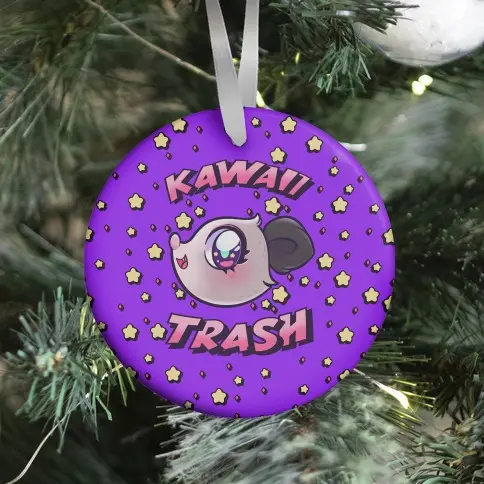 Movie Music Kawaii Trash Ornament Perfect And Unique Gifts For Family On Christmas Holiday