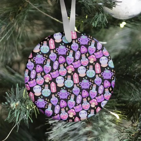 Movie Music Kawaii Witchy Pattern Ornament Perfect And Unique Gifts For Family On Christmas Holiday