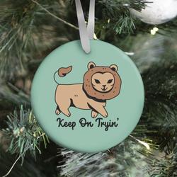 Movie Music Keep On Trying Lion Ornament Perfect And Unique Gifts For Family On Christmas Holiday
