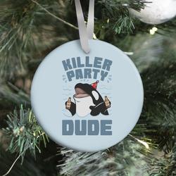 Movie Music Killer Party Dude Ornament Perfect And Unique Gifts For Family On Christmas Holiday
