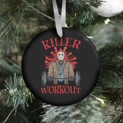 Movie Music Killer Workout Ornament Perfect And Unique Gifts For Family On Christmas Holiday