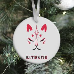 Movie Music Kitsune Face Ornament Perfect And Unique Gifts For Family On Christmas Holiday