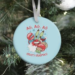 Movie Music Krusty Krabmas! Ornament Perfect And Unique Gifts For Family On Christmas Holiday