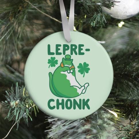 Movie Music LepreCHONK Cat Ornament Perfect And Unique Gifts For Family On Christmas Holiday
