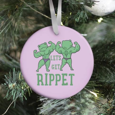 Movie Music Let's Get Rippet Ornament Perfect And Unique Gifts For Family On Christmas Holiday