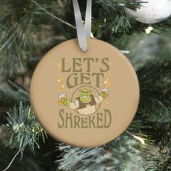 Movie Music Let's Get Shreked Ornament Perfect And Unique Gifts For Family On Christmas Holiday