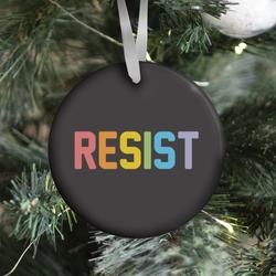 Movie Music LGBTQ+ Resist Ornament Perfect And Unique Gifts For Family On Christmas Holiday