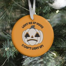 Light Me Up Inside Pumpkin Ornament Perfect And Unique Gifts For Family On Christmas Holiday