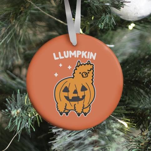 Movie Music Llumpkin Llama Pumpkin Ornament Perfect And Unique Gifts For Family On Christmas Holiday