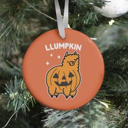 Movie Music Llumpkin Llama Pumpkin Ornament Perfect And Unique Gifts For Family On Christmas Holiday
