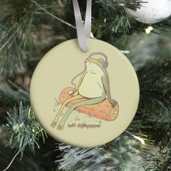 Movie Music Lofi Chillhopper Frog Ornament Perfect And Unique Gifts For Family On Christmas Holiday