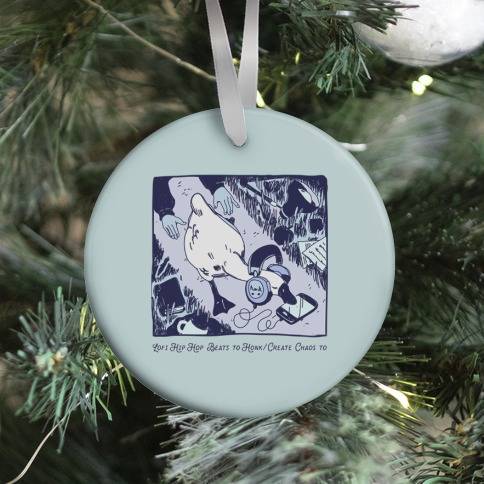Movie Music Lofi Hip Hop Goose Ornament Perfect And Unique Gifts For Family On Christmas Holiday