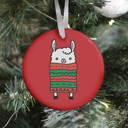 Movie Music Long Llama Scarf Ornament Perfect And Unique Gifts For Family On Christmas Holiday