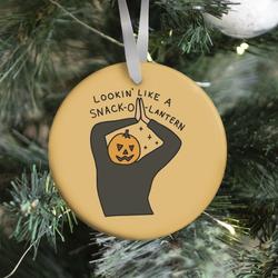Lookin' Like A Snack-o-Lantern Ornament Perfect And Unique Gifts For Family On Christmas Holiday