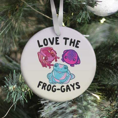 Movie Music Love the Frog-Gays Ornament Perfect And Unique Gifts For Family On Christmas Holiday