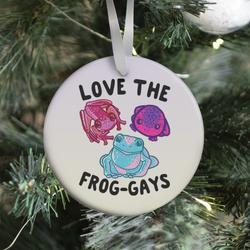 Movie Music Love the Frog-Gays Ornament Perfect And Unique Gifts For Family On Christmas Holiday