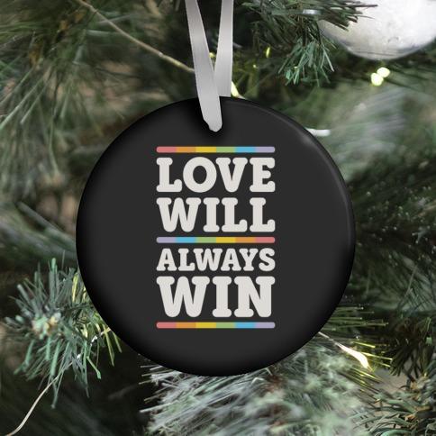 Movie Music Love Will Always Win Ornament Perfect And Unique Gifts For Family On Christmas Holiday