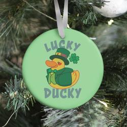 Movie Music Lucky Ducky Ornament Perfect And Unique Gifts For Family On Christmas Holiday Birthday
