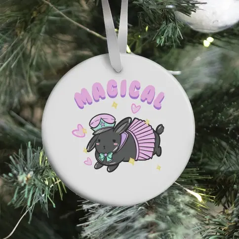 Movie Music Magical Bunny Ornament Perfect And Unique Gifts For Family On Christmas Holiday