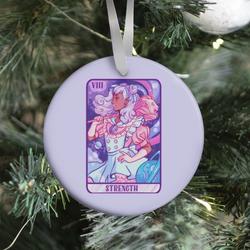 (Magical Girl) Strength Tarot Card Ornament Perfect And Unique Gifts For Family On Christmas