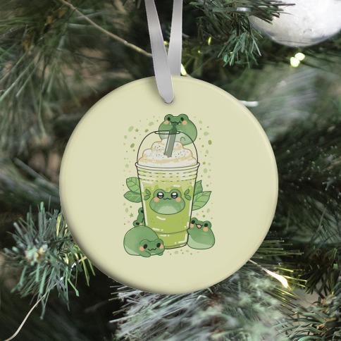 Movie Music Matcha Froggyccino Ornament Perfect And Unique Gifts For Family On Christmas Holiday