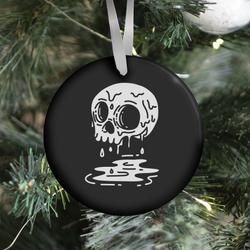 Movie Music Melting Skull Ornament Perfect And Unique Gifts For Family On Christmas Holiday