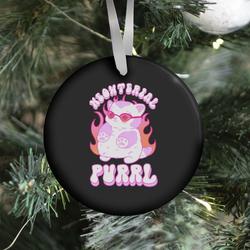 Movie Music Meowterial Purrl Ornament Perfect And Unique Gifts For Family On Christmas Holiday