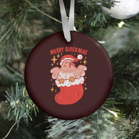 Movie Music Merry Cluckmas Ornament Perfect And Unique Gifts For Family On Christmas Holiday