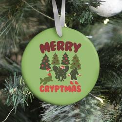 Movie Music Merry Cryptmas Ornament Perfect And Unique Gifts For Family On Christmas Holiday