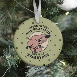 Mess With The Platypus Get the Stabbypus Ornament Perfect And Unique Gifts For Family On Christmas