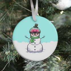 Movie Music Metroid Snowman Ornament Perfect And Unique Gifts For Family On Christmas Holiday