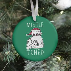 Movie Music Mistle Toned (Santa) Ornament Perfect And Unique Gifts For Family On Christmas Holiday