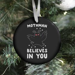 Movie Music Mothman Believes in You Ornament Perfect And Unique Gifts For Family On Christmas Holiday