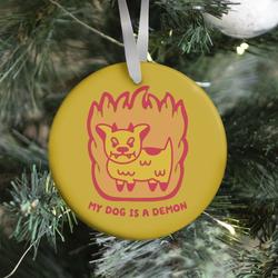 Movie Music My Dog is a Demon Ornament Perfect And Unique Gifts For Family On Christmas Holiday